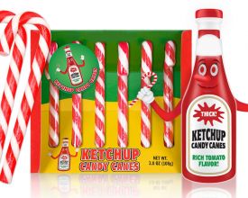 Ketchup Candy Canes 6 Count Box – 1 Box