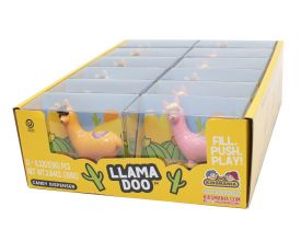 Kidsmania 3.84 oz. Llama Doo Candy Dispensers - 12 / Box 