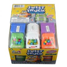 Each Kidsmania Sweet Truck features pull back action and is filled with candy