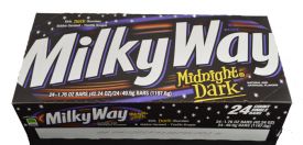 Milky Way Midnight Dark Chocolate - 24 / Box