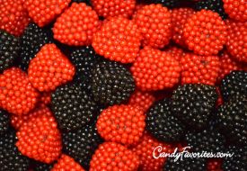 At first glance, these Raspberries and Blackberries look like real fruit!