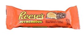 Reese's Nutrageous Brs take the great taste of Reese's Peanut Butter Cups to an exalted level