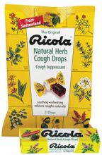 Ricola Natural Herb Cough Drops - 12 / Box