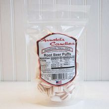 Arnold's Candies Root Beer Barrels 6 oz. Bags - 6 / Case