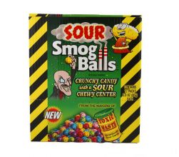 Toxic Waste Hazardously Sour Smog Balls - 12 / Box