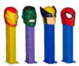 Marvel Superheroes Pez Dispensers - 12 / Box