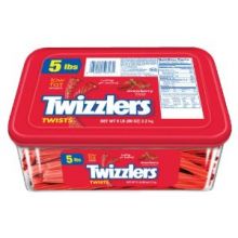 Nothing beats the taste of Strawberry Licorice and this five pound box of Twizzlers makes for a perfect gift for any licorice lover