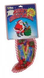 Candy Filled Mesh Christmas Stockings - Candy Favorites
