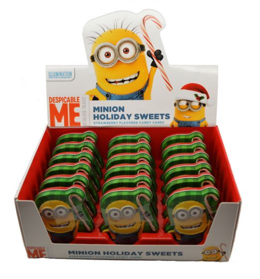 Details about  / Despicable Me Minions Holiday Sweets Candy in Embossed Metal Tin NEW SEALED